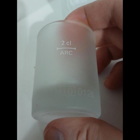 Jäegermeister 3.5" Frosted Shot Glass Set of 6 - Picture 3 of 3